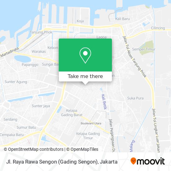 Jl. Raya Rawa Sengon (Gading Sengon) map
