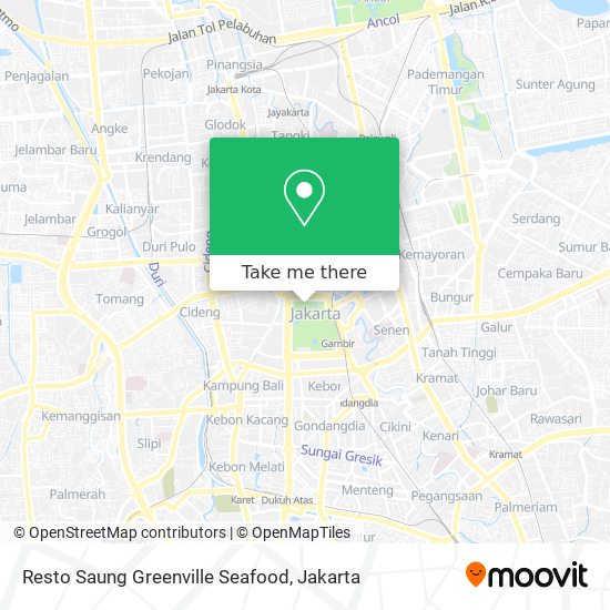 Resto Saung Greenville Seafood map