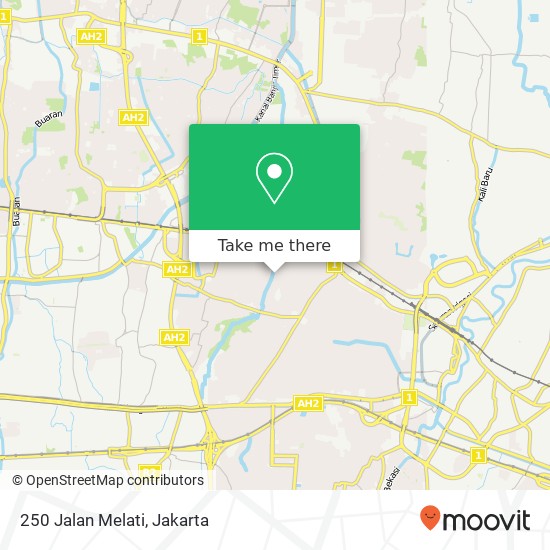 250 Jalan Melati map