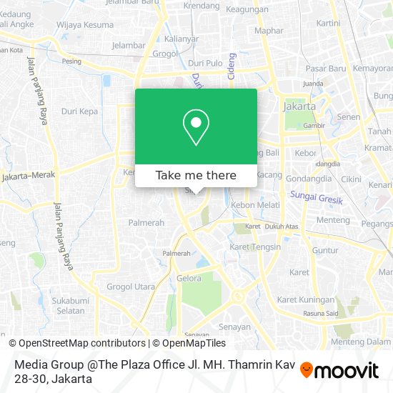 Media Group @The Plaza Office Jl. MH. Thamrin Kav 28-30 map