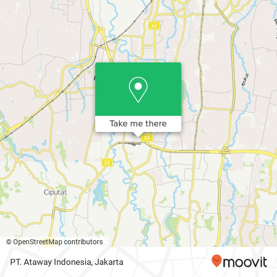 PT. Ataway Indonesia map