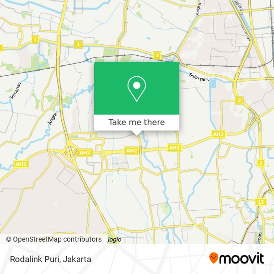 Rodalink Puri map