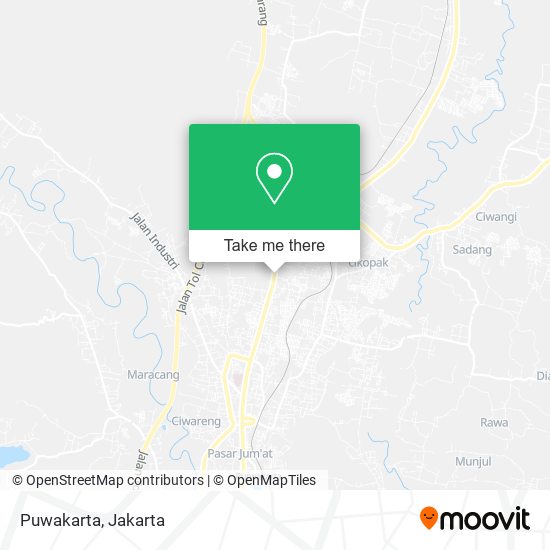 Puwakarta map