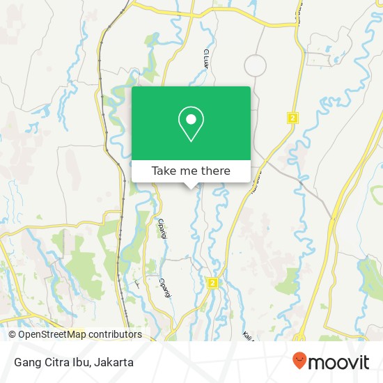 Gang Citra Ibu map