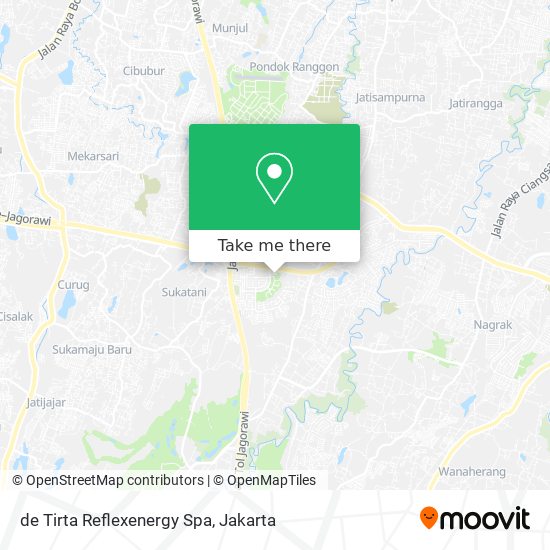 de Tirta Reflexenergy Spa map