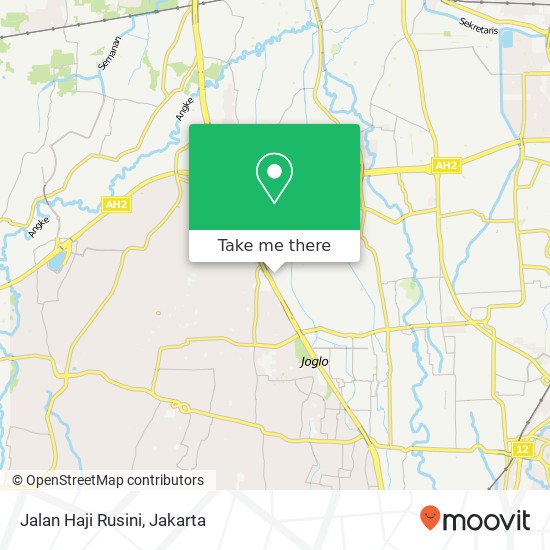 Jalan Haji Rusini map