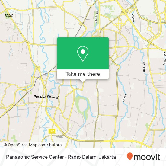 Panasonic Service Center - Radio Dalam map