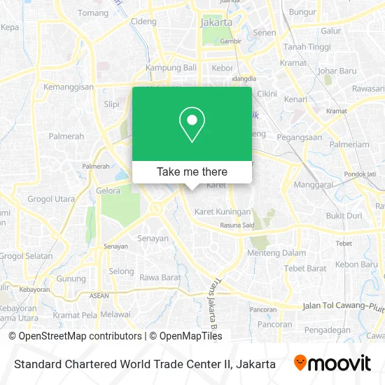 Standard Chartered World Trade Center II map