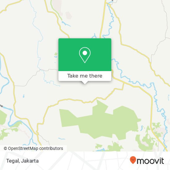 Tegal map