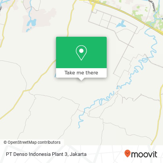 PT Denso Indonesia Plant 3 map