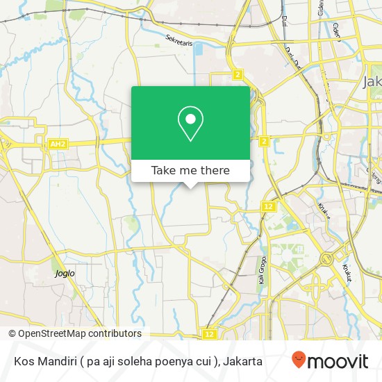 Kos Mandiri ( pa aji soleha poenya cui ) map