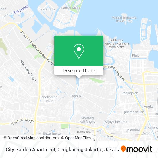 City Garden Apartment, Cengkareng Jakarta. map