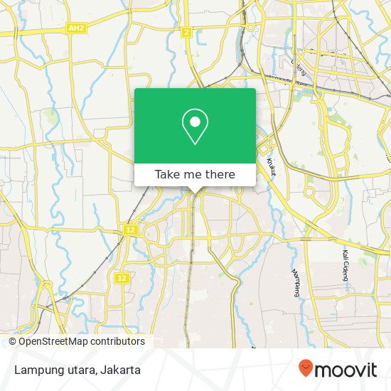 Lampung utara map