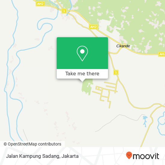 Jalan Kampung Sadang map