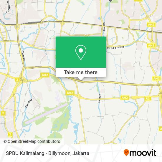 SPBU Kalimalang - Billymoon map