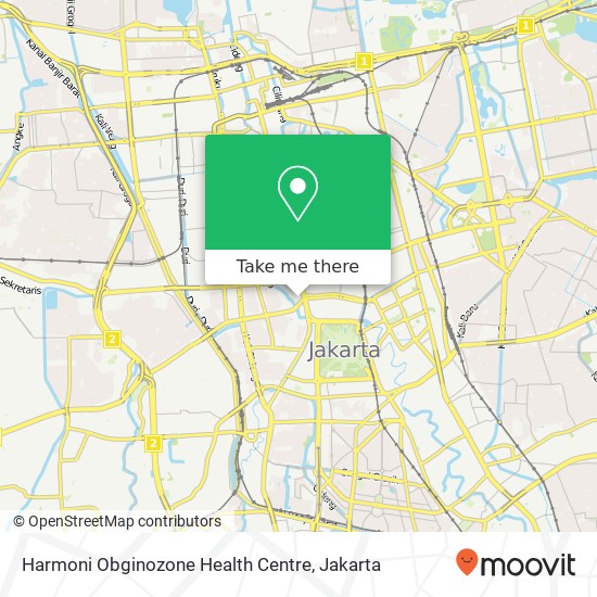 Harmoni Obginozone Health Centre map