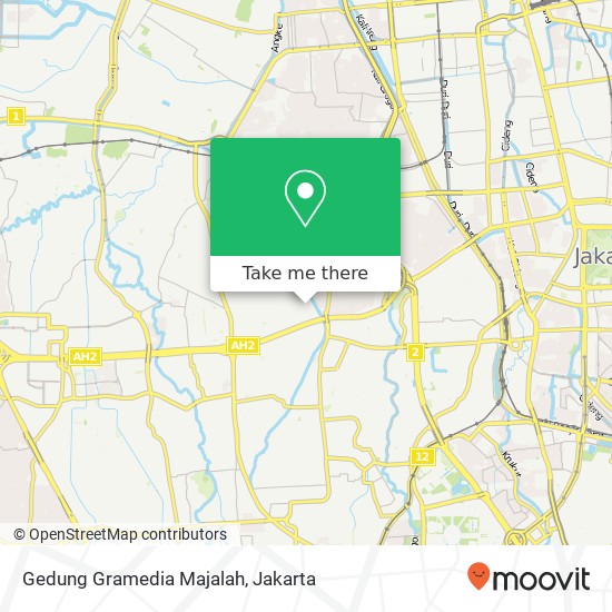 Gedung Gramedia Majalah map