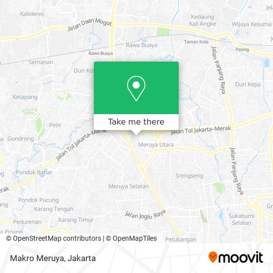Makro Meruya map