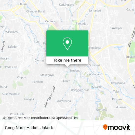 Gang Nurul Hadist map