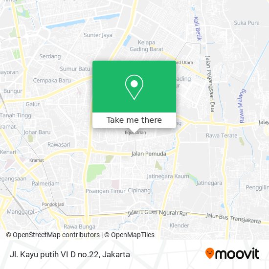 Jl. Kayu putih VI D no.22 map