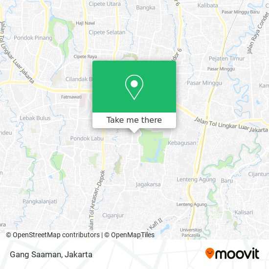 Gang Saaman map