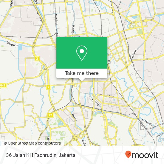 36 Jalan KH Fachrudin map