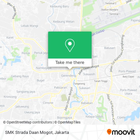 SMK Strada Daan Mogot map