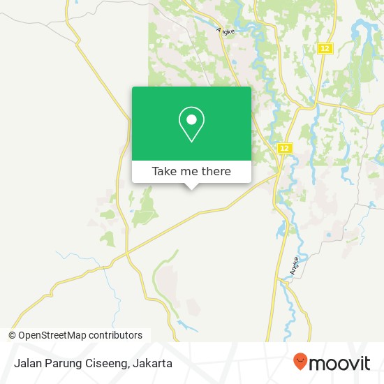 Jalan Parung Ciseeng map