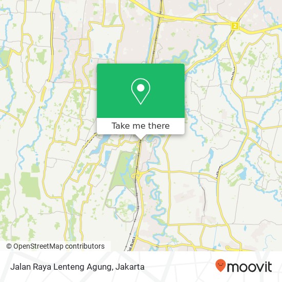 Jalan Raya Lenteng Agung map