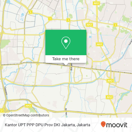 Kantor UPT PPP DPU Prov DKI Jakarta map