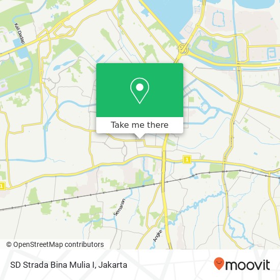 SD Strada Bina Mulia I map