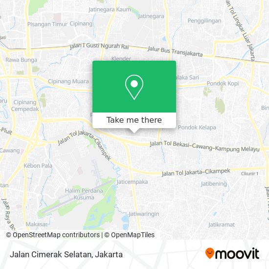 Jalan Cimerak Selatan map