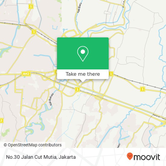 No.30 Jalan Cut Mutia map