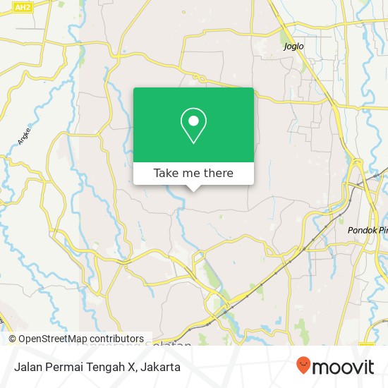 Jalan Permai Tengah X map