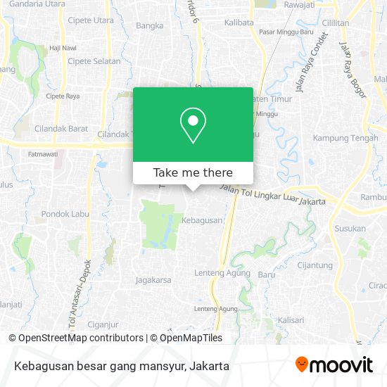 Kebagusan besar gang mansyur map