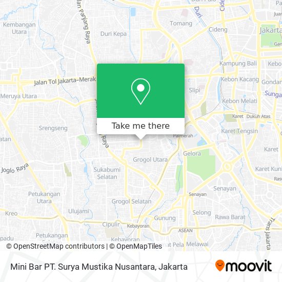 Mini Bar PT. Surya Mustika Nusantara map