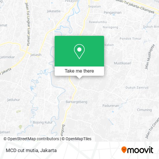 MCD cut mutia map