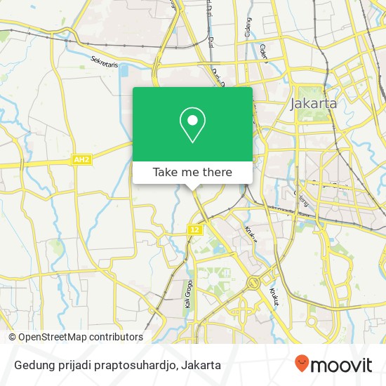 Gedung prijadi praptosuhardjo map