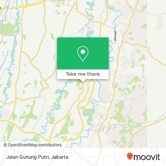 Jalan Gunung Putri map