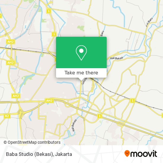 Baba Studio (Bekasi) map