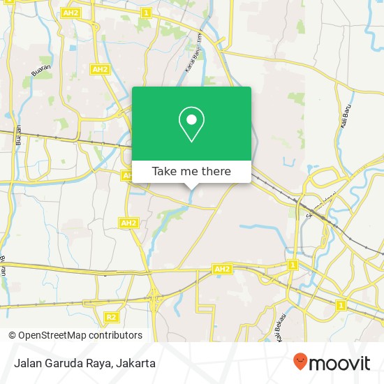 Jalan Garuda Raya map