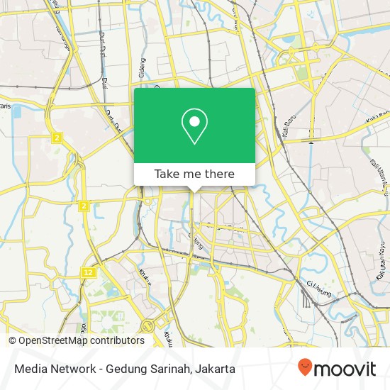 Media Network - Gedung Sarinah map