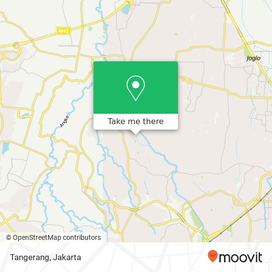 Tangerang map