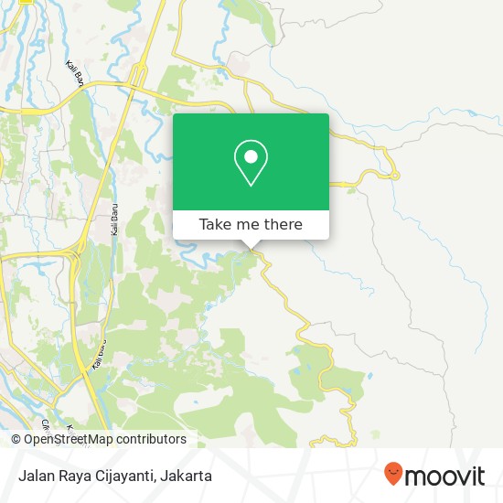 Jalan Raya Cijayanti map