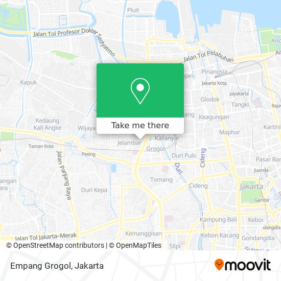 Empang Grogol map