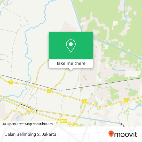 Jalan Belimbing 2 map