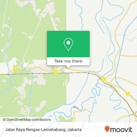 Jalan Raya Rengas-Lemahabang map