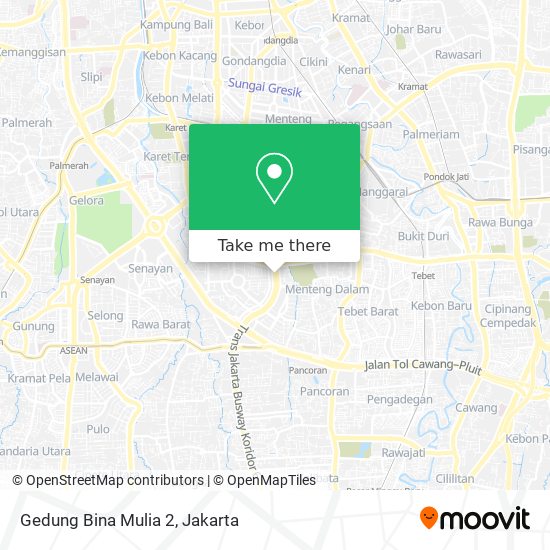 Gedung Bina Mulia 2 map