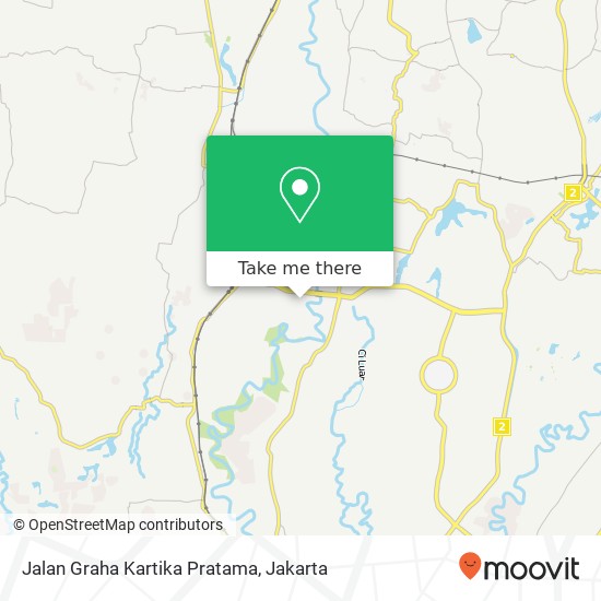 Jalan Graha Kartika Pratama map