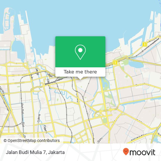 Jalan Budi Mulia 7 map